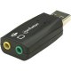 Manhattan 150859 - Karta dźwiękowa 5.1 USB - porty audio