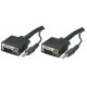 324359 Kabel SVGA HD15-HD15 M/M z audio Jack 3.5mm 10m czarny