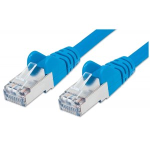 Patch Cord Kat5e FTP RJ45 3m Niebieski 100% Miedź Intellinet