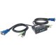 Manhattan 151245 - VGA/USB KVM Switch 2x1 z obsługą audio
