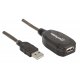 Przedłużacz USB 2.0 Aktywny 20m Manhattan 150958