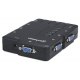 Przełącznik KVM VGA 4/1 z audio - Manhattan 151269