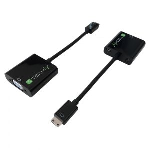 KONWERTER HDMI MINI C na VGA M/F
