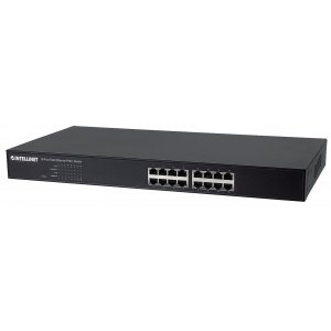 Switch Ethernet 16x 10/100Mbps RJ45 PoE/PoE+ 240W Endspan