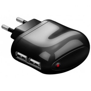 SIECIOWA ŁADOWARKA 2X USB 5V 2.1A