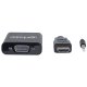 Konwerter HDMI na VGA 1080p M/F audio zasilanie Micro USB