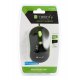 Techly 306721 - Myszka Optyczna 800/1200/1600 dpi USB Czarno-Zielona