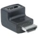 Adapter kątowy HDMI górny Manhattan 353502