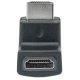Przejściówka kątowa HDMI górna Manhattan 353502