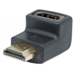 Adapter Kątowy 90 HDMI Dolny HDMI-HDMI M/F 4K*60Hz