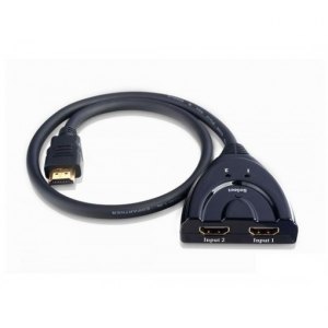2-Portowy Dwukierunkowy Przełącznik HDMI 2x1 lub 1x2 1080p