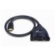 Techly IDATA HDMI-2BI - Dwukierunkowy przełącznik HDMI 2x1 lub 1x2 1080p