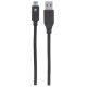 Kabel USB-C 3.2 Gen2 10Gbps 1m Manhattan 353373