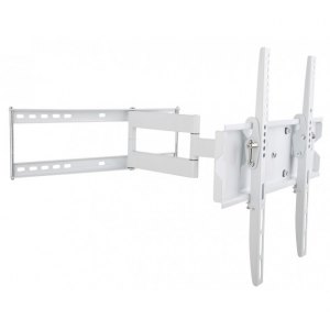 Uchwyt Ścienny TV LED/LCD 23-55 cali 50kg Obrotowy Biały