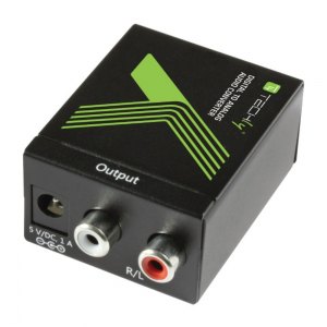 Przetwornik DAC Toslink SPDIF Coaxial do Analog RCA L/R