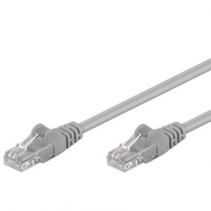 Patchcord Cat5e UTP CCA 3m szary