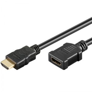 Przedłużacz Kabel HDMI-HDMI 1.4 M/F 1.8m Ethernet 4K*30Hz