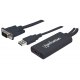 KONWERTER ADAPTER VGA Z USB AUDIO NA HDMI 1080P 29CM