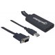 KONWERTER ADAPTER VGA Z USB AUDIO NA HDMI 1080P 29CM