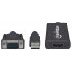 KONWERTER ADAPTER VGA Z USB AUDIO NA HDMI 1080P 29CM