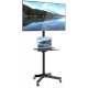 Stojak mobilny do monitora 23-55 cali Techly 100730