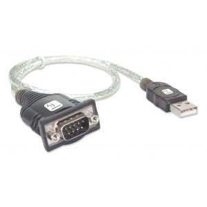 Konwerter Adapter USB na RS232/COM/DB9 M/M na Kablu 45cm