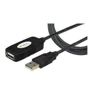 PRZEDŁUŻACZ KABEL HI-SPEED USB 2.0 A-A M/F 10M AKTYWNY TLY