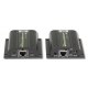 EXTENDER HDMI PO SKRĘTCE CAT6/6A/7 RJ45 40M EDID IR POE/POC